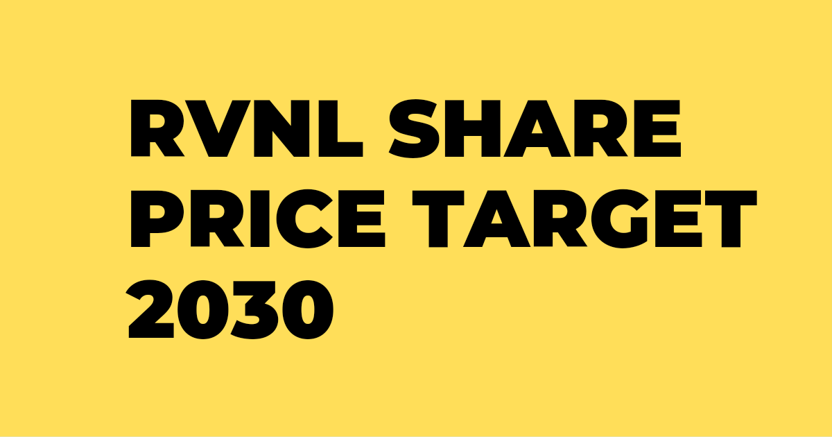 rvnl share price target 2030