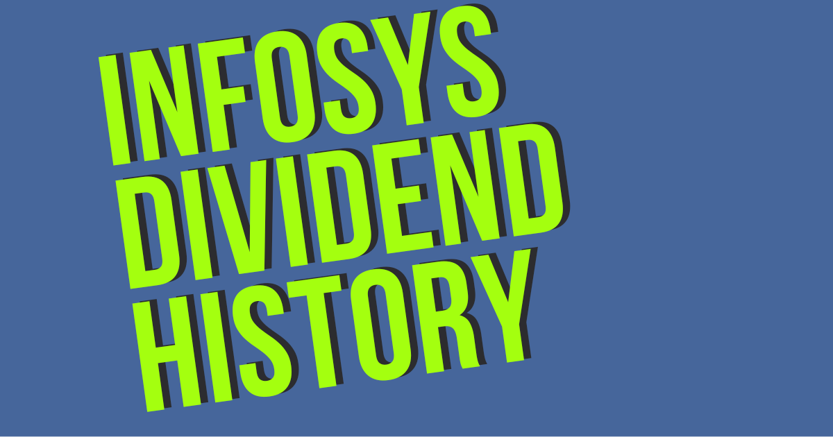 infosys dividend history