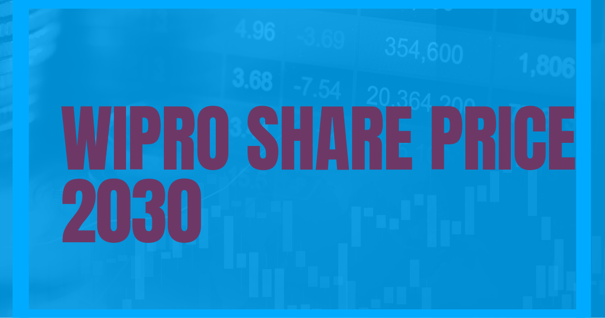 wipro share price in 2030